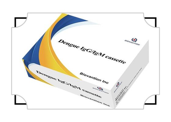 高感度デングイ IgG/IgM迅速検査カセット 保存期間24ヶ月