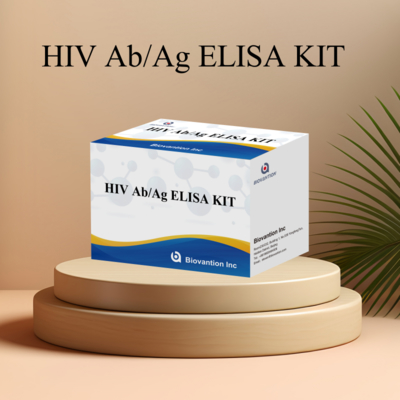 Biovantion 抗 HIV 1 2 ab ag ELISA テストキット 第四世代
