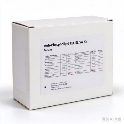 Anti-Phospholipid IgA ELISA Kit Antiphospholipid IgA ELISA Kit 96-Well Format 2-8°C Storage 18-Month Shelf Life