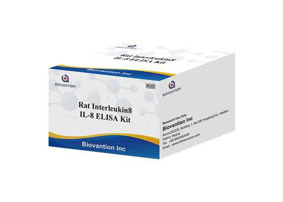 ラットIL-8のInterleukin 8のElisaのキットCXCL8 Elisaテスト キットのChemokine （C-X-Cのモチーフ）の配位子8