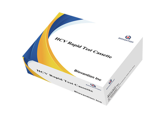 HCV 急速検査 カセット型 コロイド金試験 2-30 輸送
