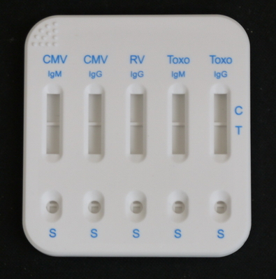 CMV IgM/IgG RV IgG TOXO IgG/IgM コンボ カセット 感度 コロイド金尿検査カセット