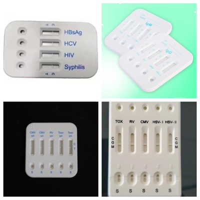 HIV HAV HBsAg SYP 4 in 1 の検査キット 自宅でのスクリーニング 使いやすい