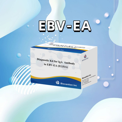 2〜8°C へのIgA抗体に対する感度診断キット EBV-EA ELISAテストキット