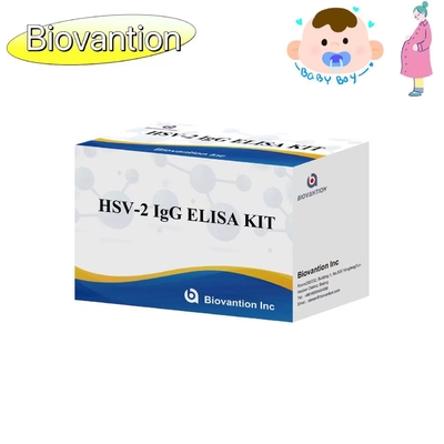 高精度の使用説明書 HSV II IgG トーチ ELISA テストキット