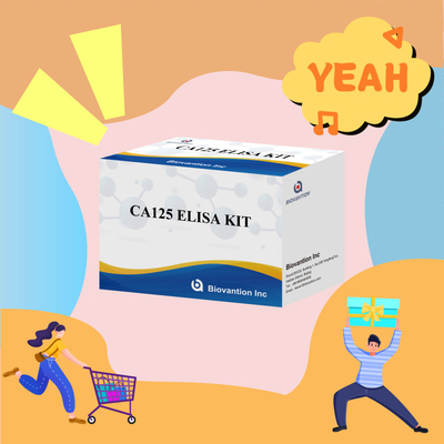 Biovantion CA125 (定量) 18 ヶ月 保存期間 敏感性と特異性を持つ Elisa テストキット
