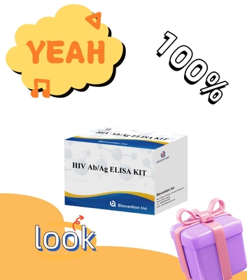 HIV Ab Ag Elisa 検査キット 保存期間 18 ヶ月 高度な敏感性/特異性