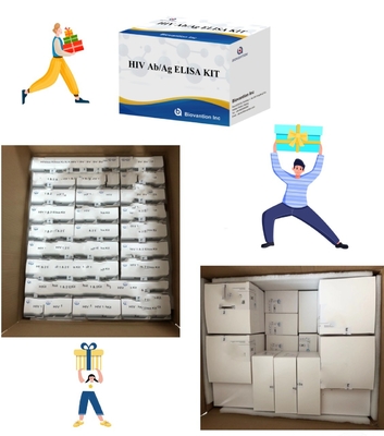 HIV Ab Ag Elisa 検査キット 保存期間 18 ヶ月 高度な敏感性/特異性
