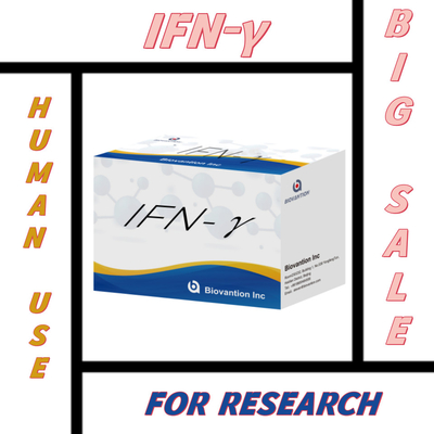 実験室での研究 人工用エリサ反応剤キット IFN-γ エリサ反応剤 高い感度