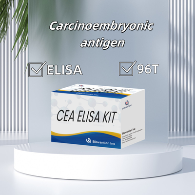CE 承認 人間用 CEA 定量 Elisa テスト キット 血液または血清 96T