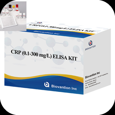 CRP 0.1-300 Mg/L 特殊性 エリサ試験キット 1 時間速度の検査時間