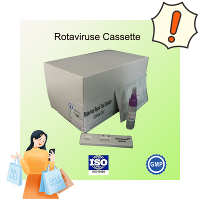 IVD ロタウイルス 急速 カセット コロイド 金 病院 診断 急速 検査 2-30C 保存期間 24ヶ月