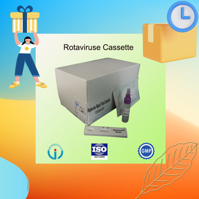 IVD ロタウイルス 急速 カセット コロイド 金 病院 診断 急速 検査 2-30C 保存期間 24ヶ月