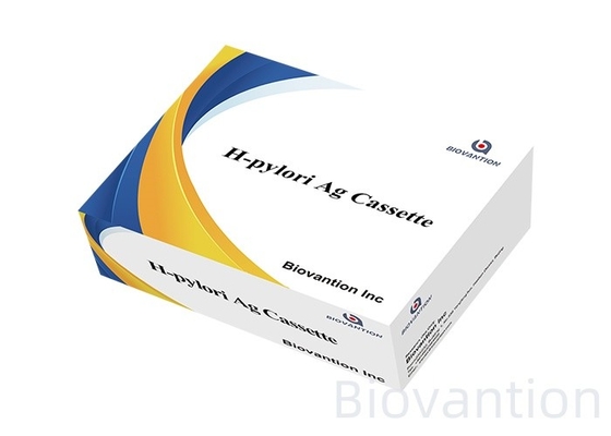 Hpylori Ag 人体診断反応体 ダイナミック・ラピッド・テスト・カセット/ストライプ WB/S/Pサンプル