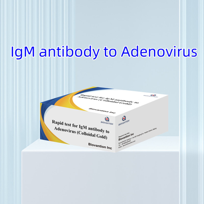 高敏感性アデノウイルス IgM 急速検査 コロイド金 医療従事者向け 急速検査
