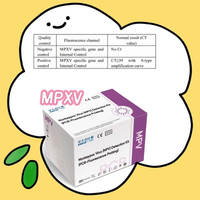 モンポックスウイルス MPXV マンキーポックスウイルスの検出キット PCR-フラウレセンスの探知