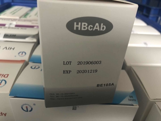 ホットセール 診断用反応剤 96 テスト Hbc 抗体 HBcAb Elisa キット