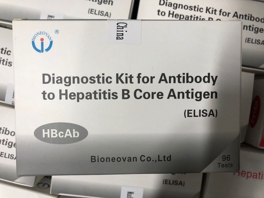 ホットセール 診断用反応剤 96 テスト Hbc 抗体 HBcAb Elisa キット