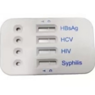 ビオバンション HBsAg HCV HIV 梅毒 4 In 1 人体検査用迅速検査カード 96 検査 操作が簡単