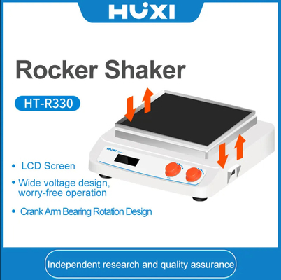 10-80rpm ロックアップとダウン 細胞培養用ラボシェイカーのアプリケーション ロッカーシェイカーのラボシェイカーの