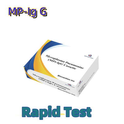 肺細菌 マイコプラズマ 肺炎 MP-IgM 急速検査の検出のための診断ツール