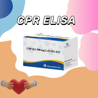 精度 CRP 0.1-300 Mg/L エリサ テスト キット 生物学的物質の敏感検出