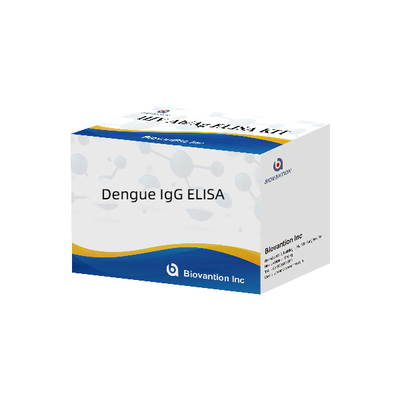デング熱 IgG ELISA デング熱抗原血型に対するLgG抗体の定性検出