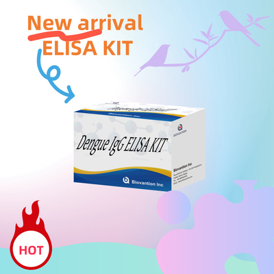生物学的サンプルの特定と分析のためのカスタマイズ可能なデング IgG ELISAキット