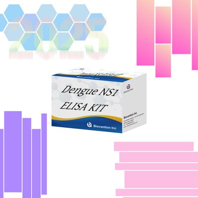 18ヶ月の有効期限 デング熱IgM ELISAテストキット 高感度、96テスト/キット 病院検査診断用