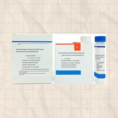 高感度ASO試薬 96テスト ラテックス免疫比濁法による正確な診断