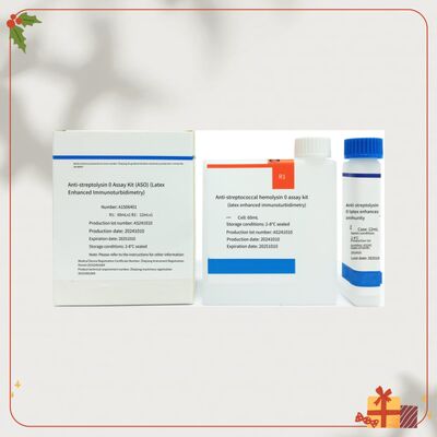 高感度ASO試薬 96テスト ラテックス免疫比濁法による正確な診断