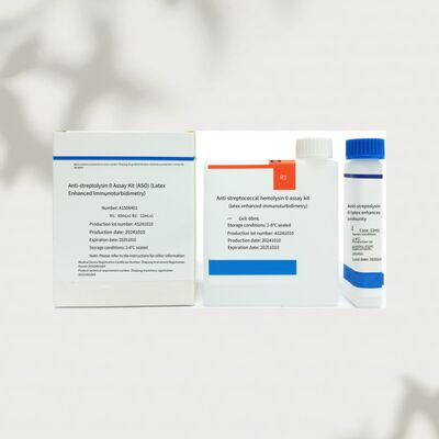 高感度ASO試薬 96テスト ラテックス免疫比濁法による正確な診断