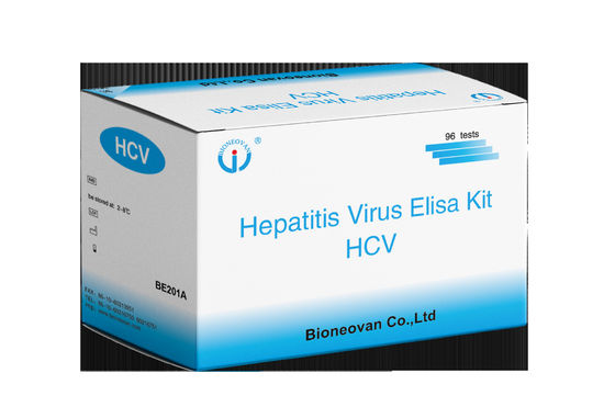 高特異性抗HCV ELISAテストキット（96テスト用、アッセイ時間1.5～3時間）