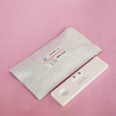 研究室または病院用 高精度ヒト免疫不全ウイルス抗体 HIV 1/2 急速検査キット